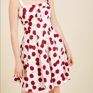 Pull Up A Cherry Dress by ModCloth